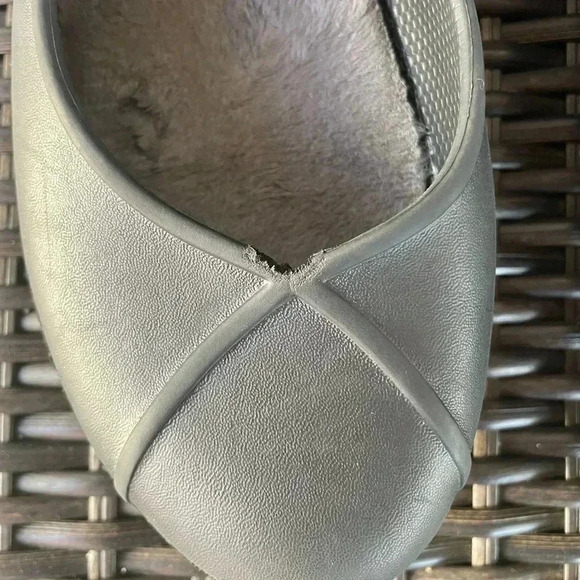 Crocs Olivia II Dual Comfort Lined Flats Women's Sz 8 Black Ballet Slip On Shoes - Picture 6 of 6